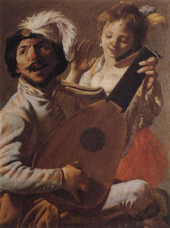 Hendrick Terbrugghen The Duo oil painting image